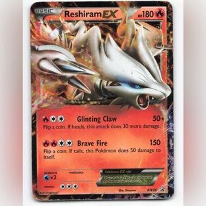 Reshiram EX Pokémon Card